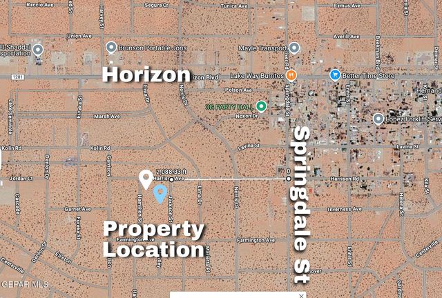 1.65 Acres Jackson Street, Horizon City, TX 79928