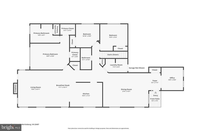 10006 WOFFORD WAY, Fredericksburg, VA 22407