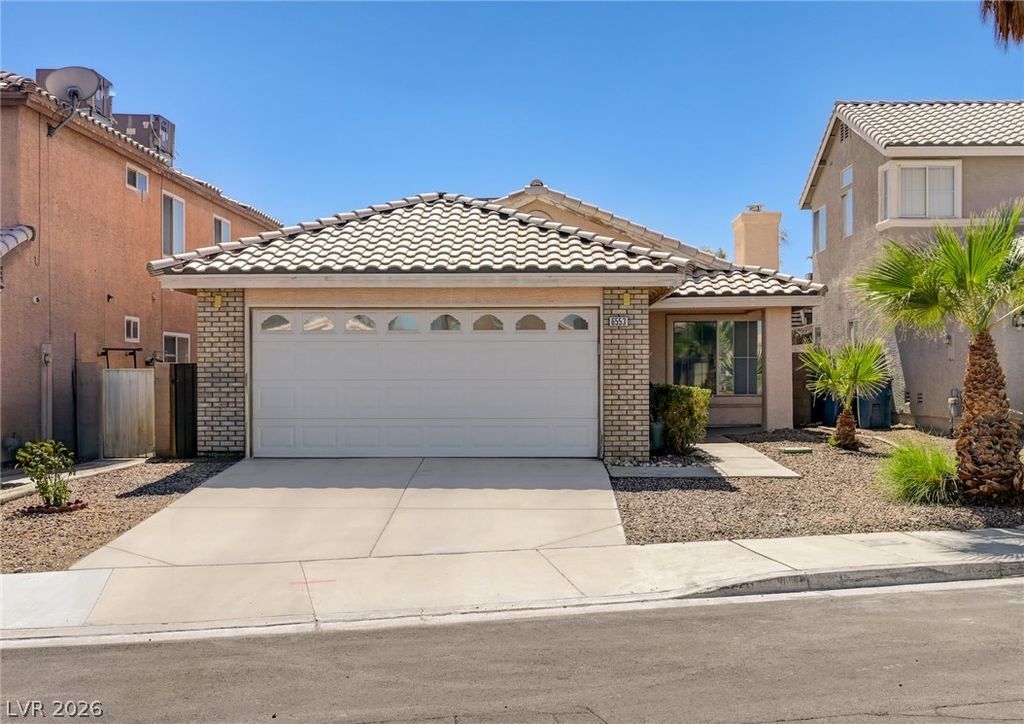6553 Wild River Drive, Las Vegas, NV 89108 — exterior