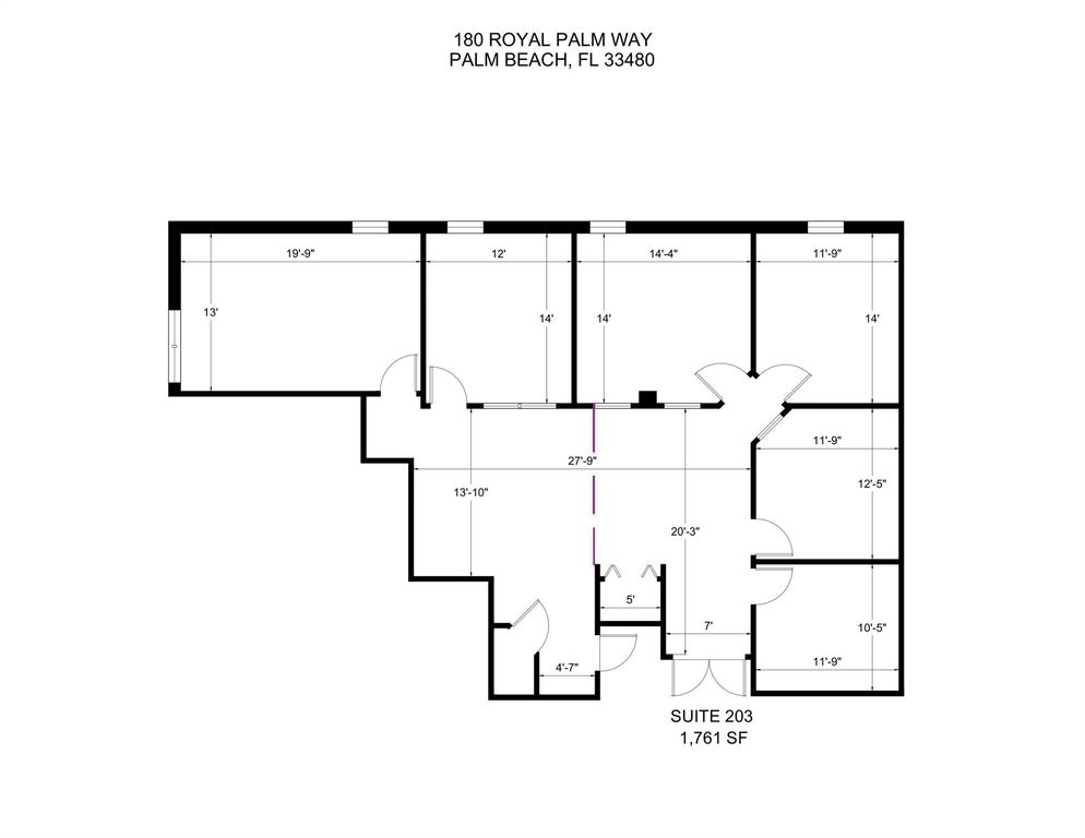 Image 12 of property listing at 180 Royal Palm Way 203, Palm Beach, FL 33480