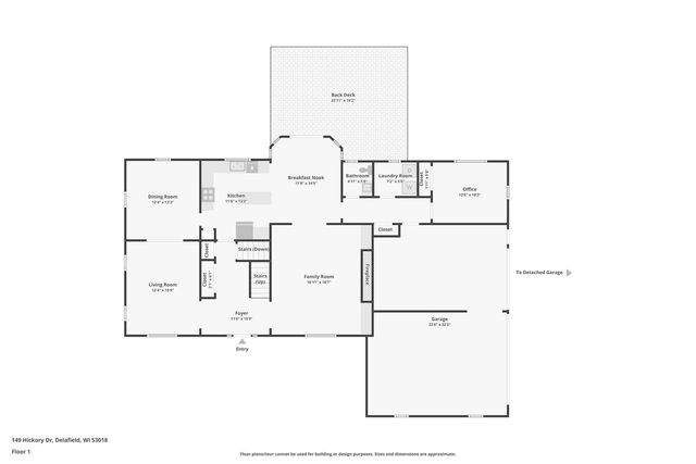 149 Hickory DRIVE, Delafield, WI 53018