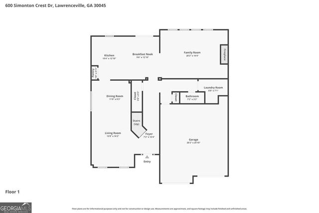 600 Simonton Crest Drive, Lawrenceville, GA 30045