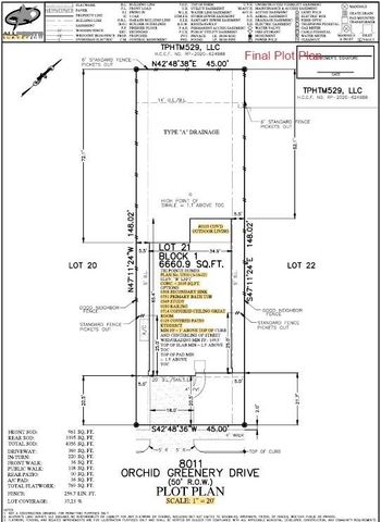 8011 Orchid Greenery Drive, Cypress, TX 77433