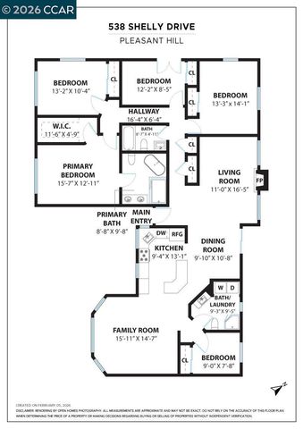 538 Shelly Dr, Pleasant Hill, CA 94523
