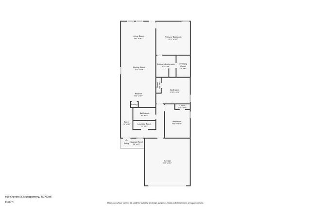 609 Craven Street, Conroe, TX 77316