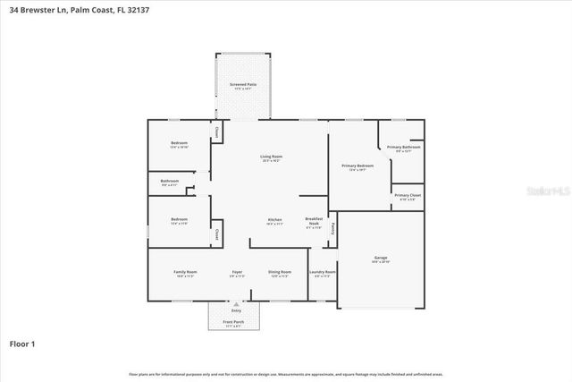 34 BREWSTER LANE, Palm Coast, FL 32137