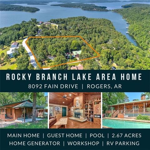 8092 Fain Drive, Rogers, AR 72756