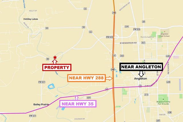 Lot 1 Fm 521, Angleton, TX 77515