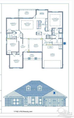 6782 Beaudry Ln, Milton, FL 32570