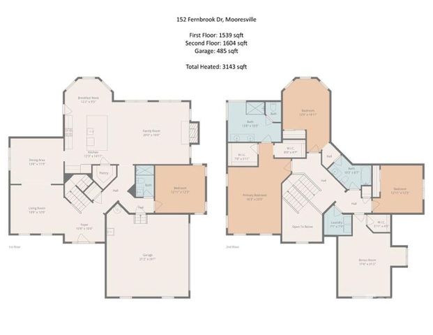 152 Fernbrook Drive, Mooresville, NC 28117