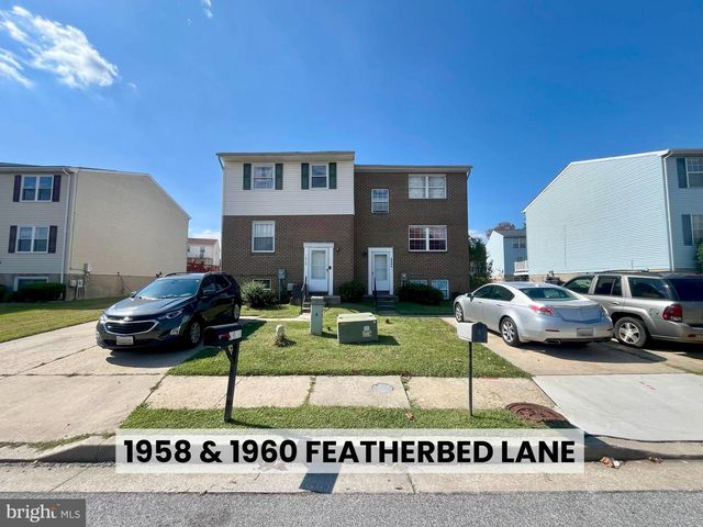 1960 FEATHERBED, Woodlawn, MD 21207