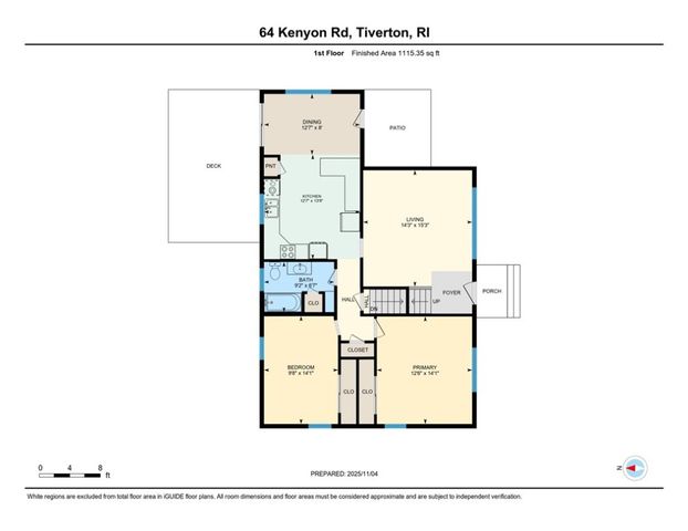 64 Kenyon Road, Tiverton, RI 02878