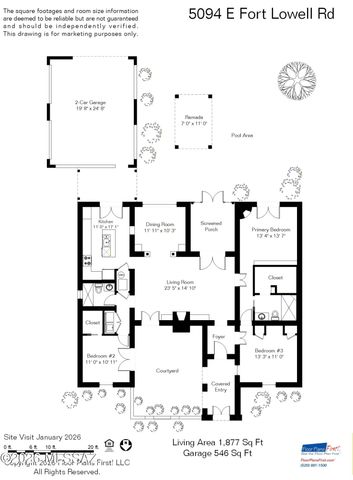 5094 E Fort Lowell Road, Tucson, AZ 85712