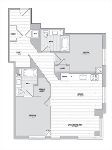 99 Kneeland St 1608, Boston, MA 02111