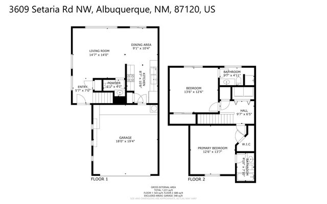 3609 Setaria Road NW, Albuquerque, NM 87120