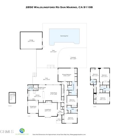 2850 Wallingford Road, San Marino, CA 91108