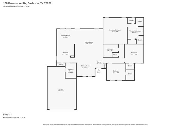 100 Downwood Drive, Burleson, TX 76028
