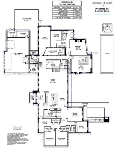 1524 W Ella Drive, Corrales, NM 87048
