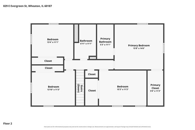 829 E Evergreen Street, Wheaton, IL 60187