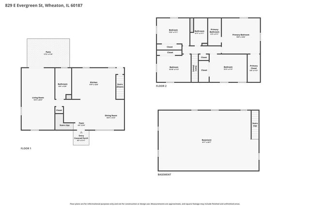 829 E Evergreen Street, Wheaton, IL 60187