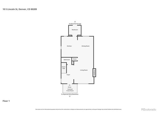 12 S Lincoln St, Denver, CO 80209