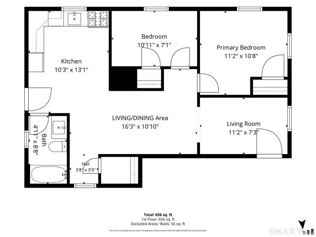 1254 Pembroke Street 1st Floor, Bridgeport, CT 06608