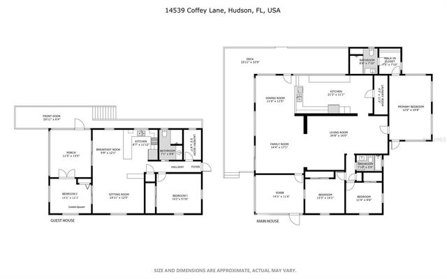 14539 COFFEY LANE, Hudson, FL 34667
