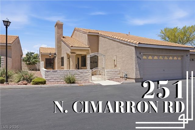 251 North Cimarron Road, Las Vegas, NV 89145