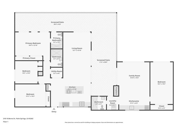 2101 N Berne Drive, Palm Springs, CA 92262