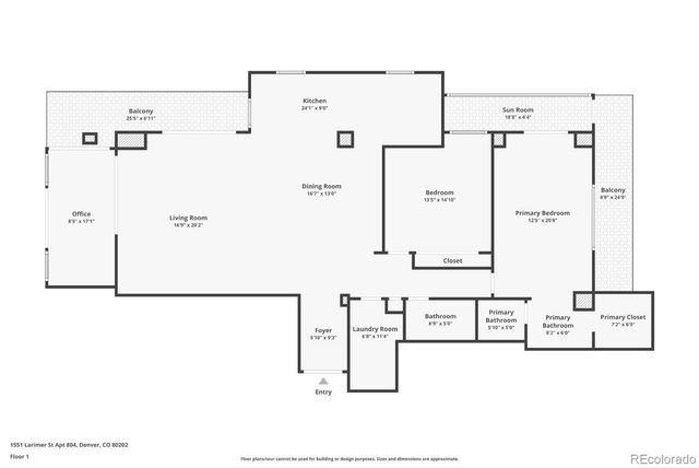 1551 Larimer Street 804, Denver, CO 80202