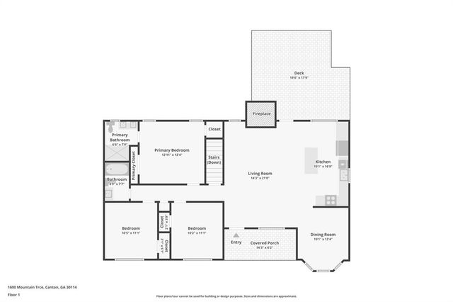 1600 Mountain Trace, Canton, GA 30114