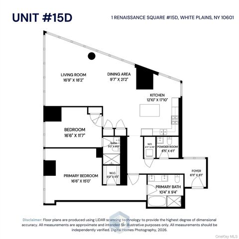 1 Renaissance Square 15D, White Plains, NY 10601