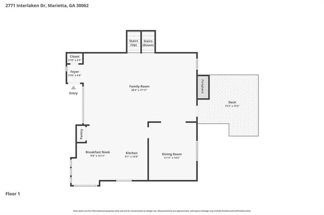 2771 Interlaken Drive, Marietta, GA 30062