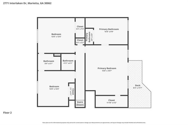 2771 Interlaken Drive, Marietta, GA 30062