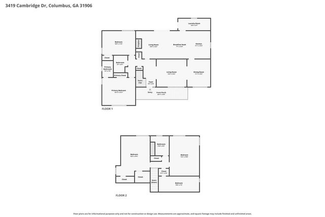 3419 Cambridge Drive, Columbus, GA 31906