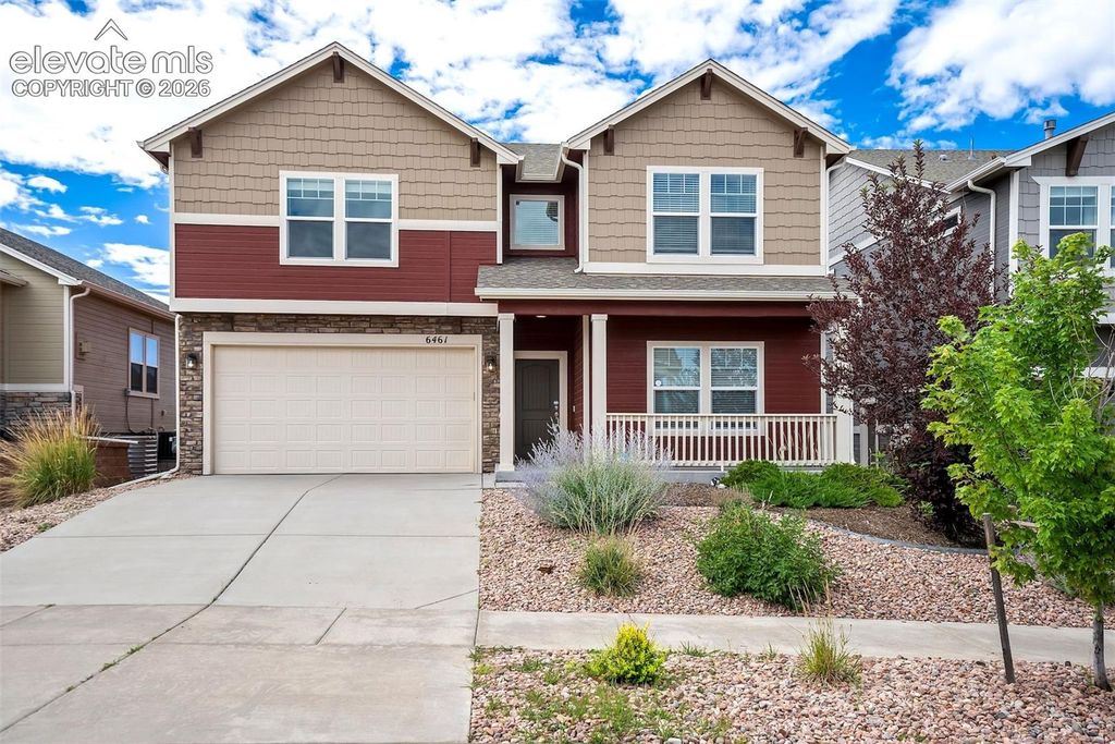 6461 Stonefly Drive, Colorado Springs, CO 80924 — exterior