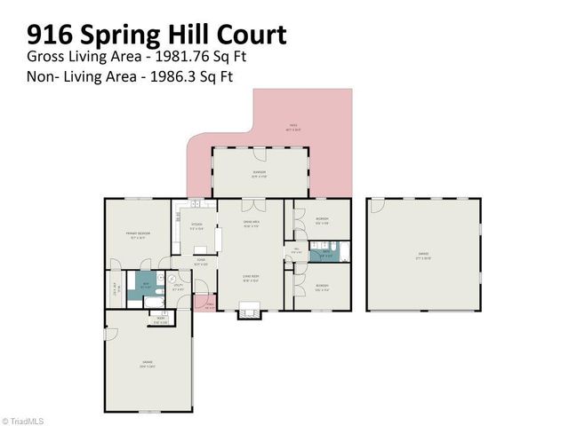 916 Spring Hill Court, Kernersville, NC 27284