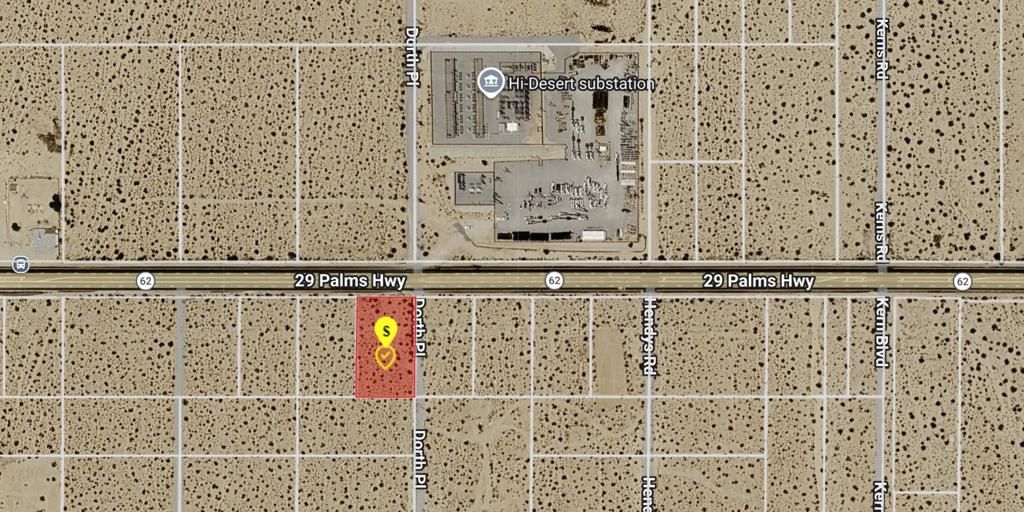 0 Dorth Place, 29 Palms, CA 92277