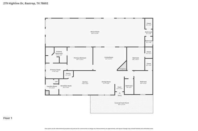 279 Highline DR, Bastrop, TX 78602