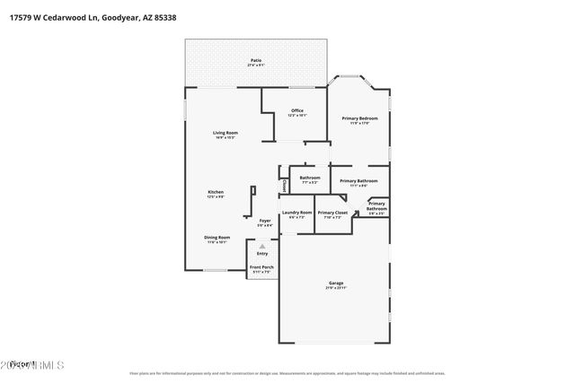 17579 W CEDARWOOD Lane, Goodyear, AZ 85338