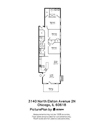 3140 N Elston Avenue 2N, Chicago, IL 60618