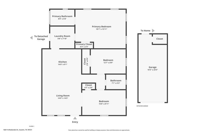 1601 N Redondo DR, Austin, TX 78721