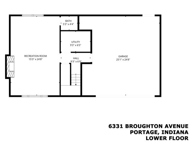 6331 Broughton Avenue, Portage, IN 46368