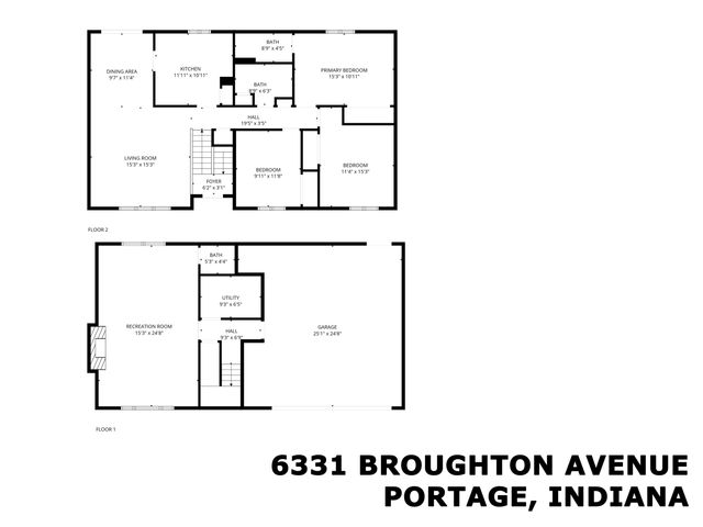 6331 Broughton Avenue, Portage, IN 46368