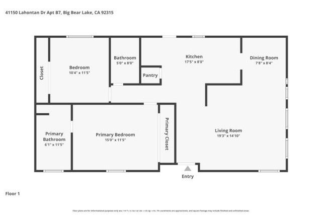 41150 Lahontan B7, Big Bear Lake, CA 92315