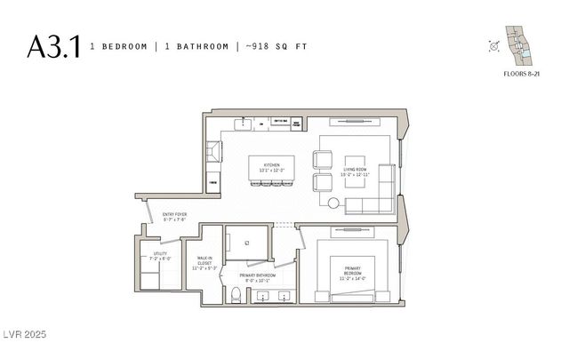 700 West Carson Avenue 808, Las Vegas, NV 89106