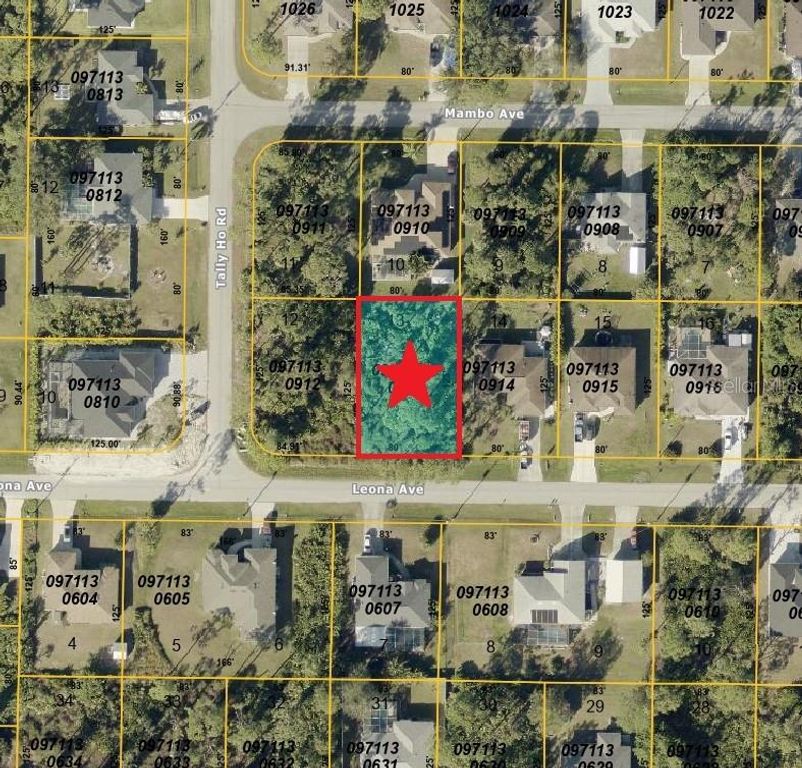 Lot 13 LEONA AVENUE, North Port, FL 34291