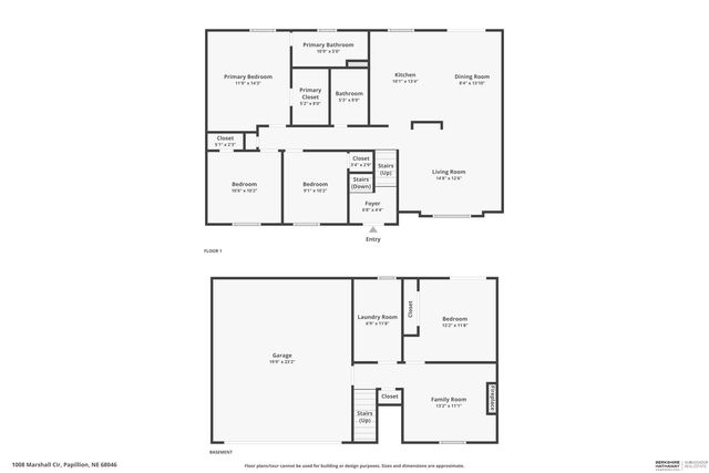 1008 Marshall Circle, Papillion, NE 68046