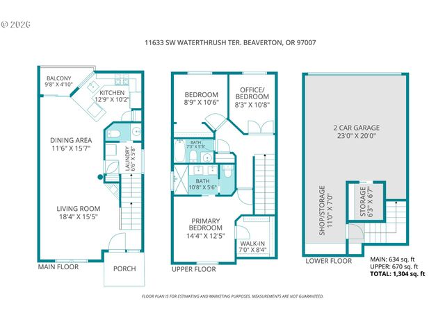 11633 Sw WATERTHRUSH Ter, Beaverton, OR 97007
