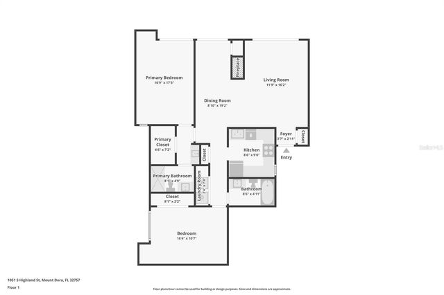 1051 S HIGHLAND STREET 3B, Mount Dora, FL 32757